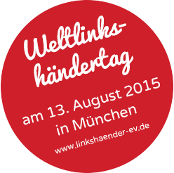 Weltlinkshändertag – am 13. August 2015 in München